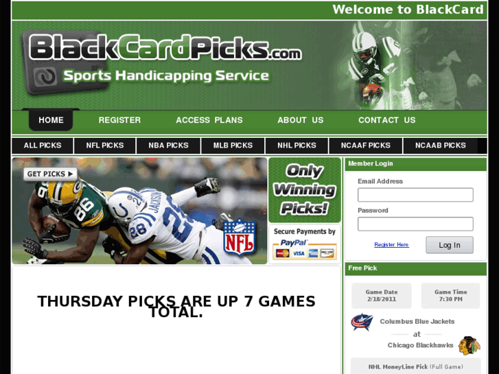 www.blackcardpicks.com