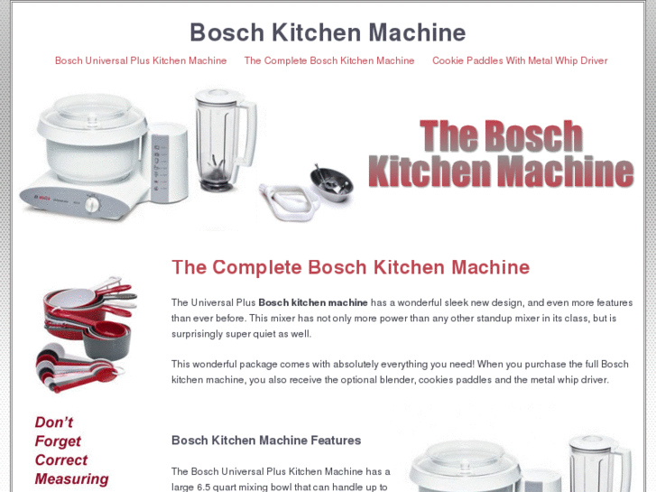 www.boschkitchenmachine.com