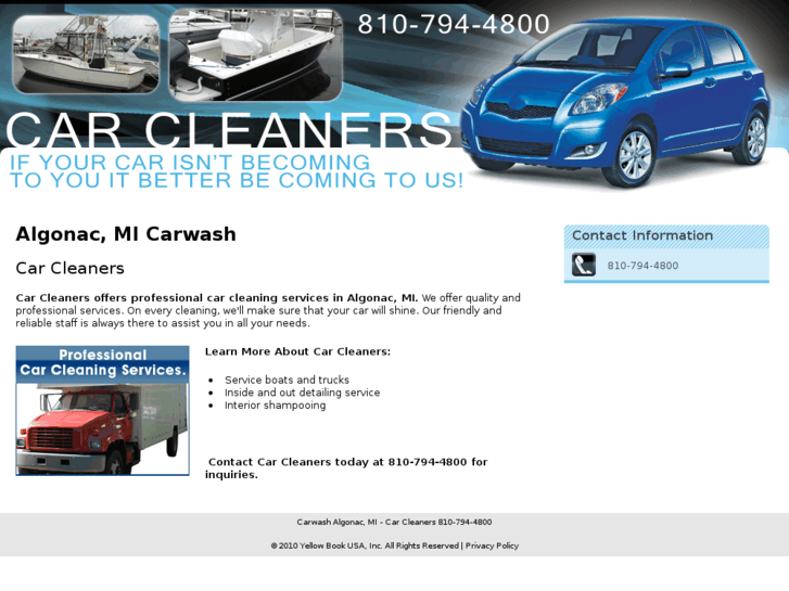 www.carcleanersmi.com