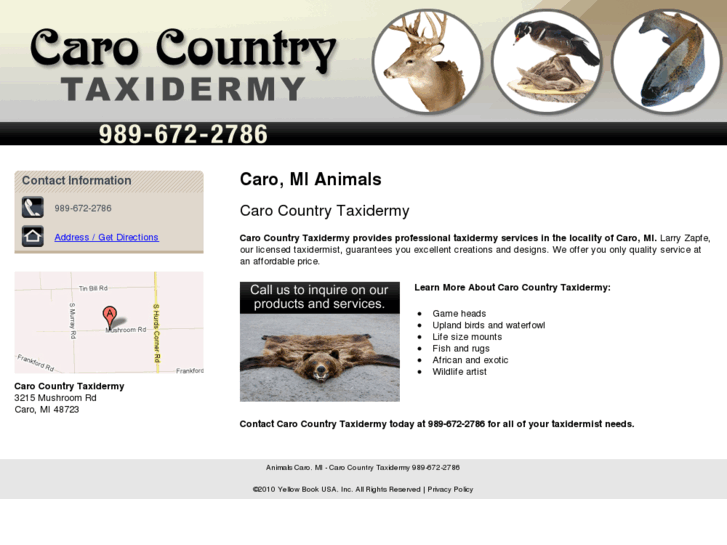 www.carocountrytaxidermy.com