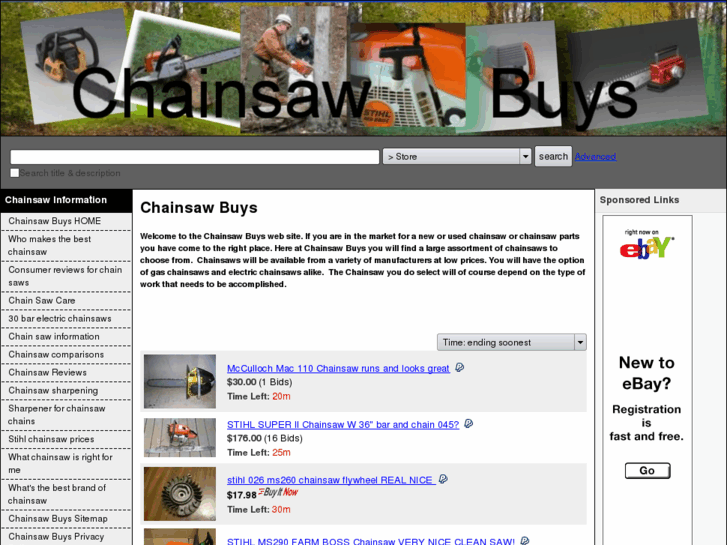 www.chainsawbuys.com