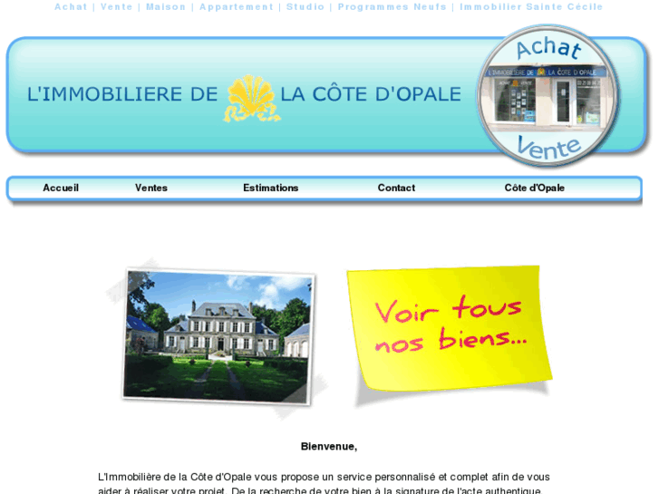 www.immobiliere-cote-opale.com