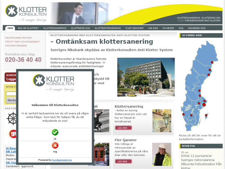 www.klottersanering.net