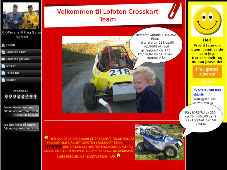 www.lofotencrosskart.com