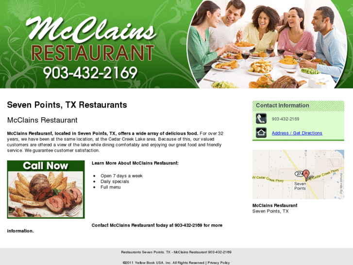 www.mcclainsrestaurant.com