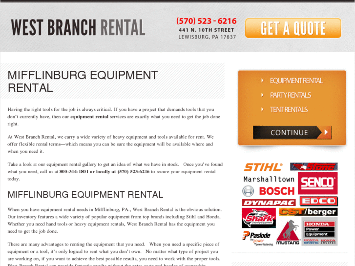 www.mifflinburgequipmentrental.com