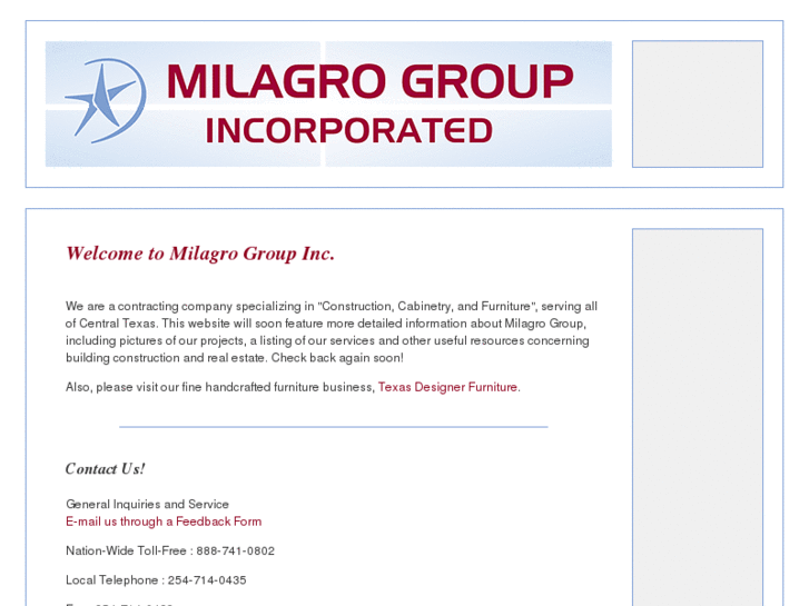 www.milagrogroupinc.com