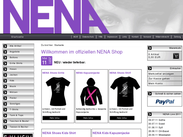 www.nena-shop.de