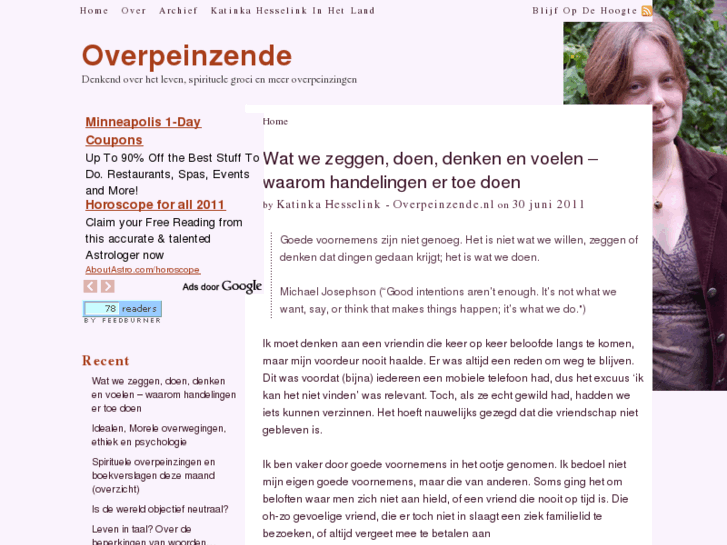 www.overpeinzende.nl