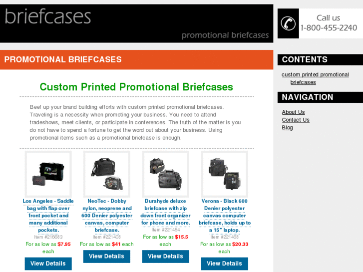 www.promotionalbriefcases.com