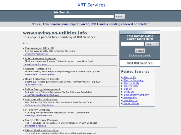 www.saving-on-utilities.info