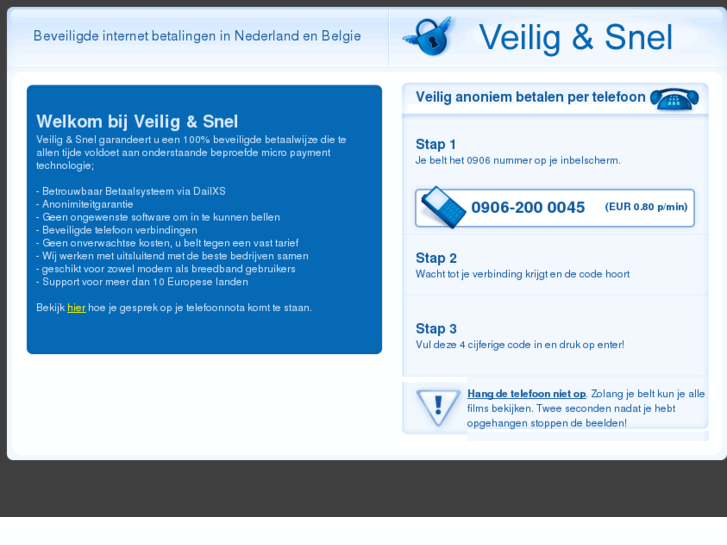 www.veiligensnel.nl