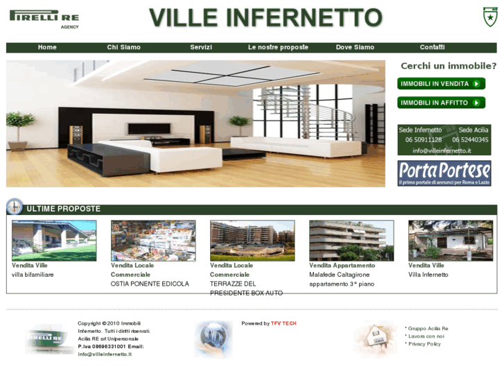 www.villeinfernetto.it