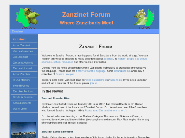 www.zanzinet.net