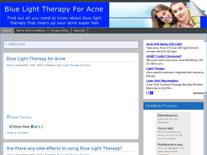 www.bluelighttherapyforacne.org