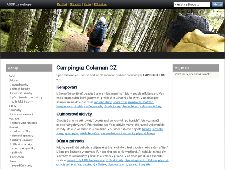 www.campingaz-coleman.cz