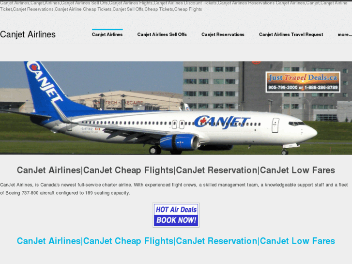 www.canjetairlines.net