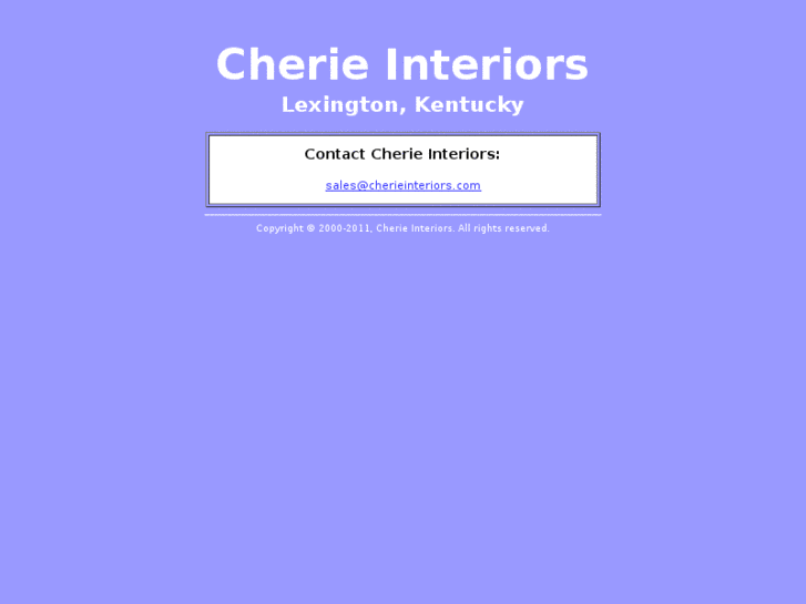 www.cherieinteriors.com