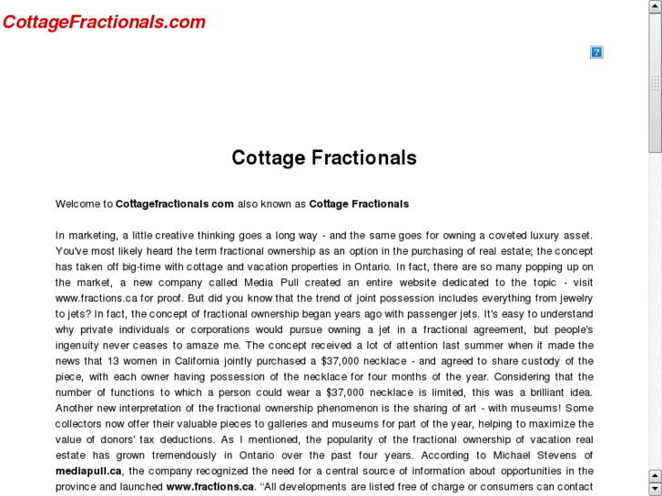 www.cottagefractionals.com