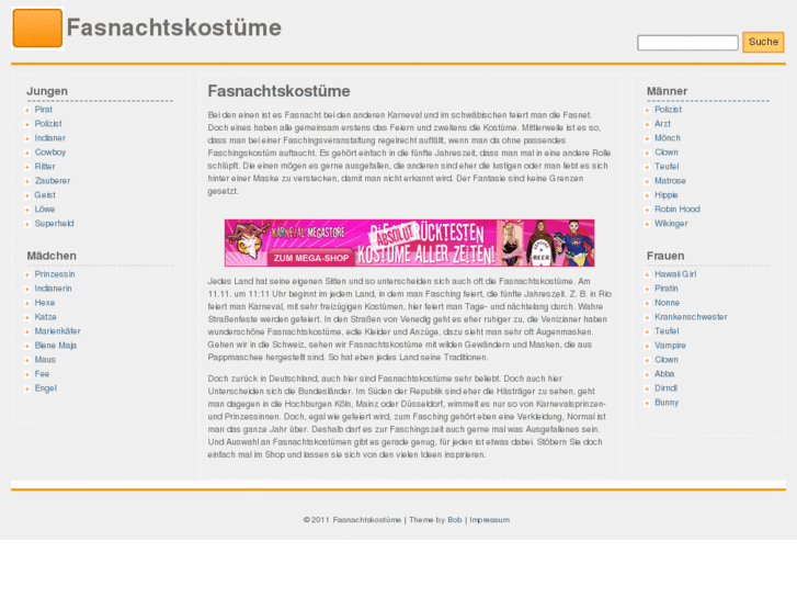 www.fasnachtskostueme.org