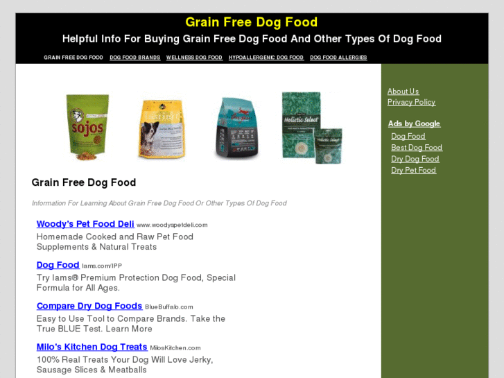 www.grainfreedogfood.org