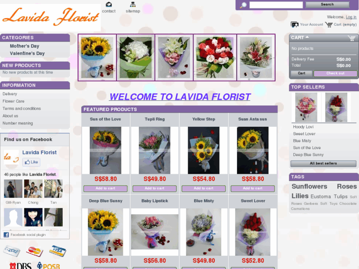 www.lavidaflorist.com