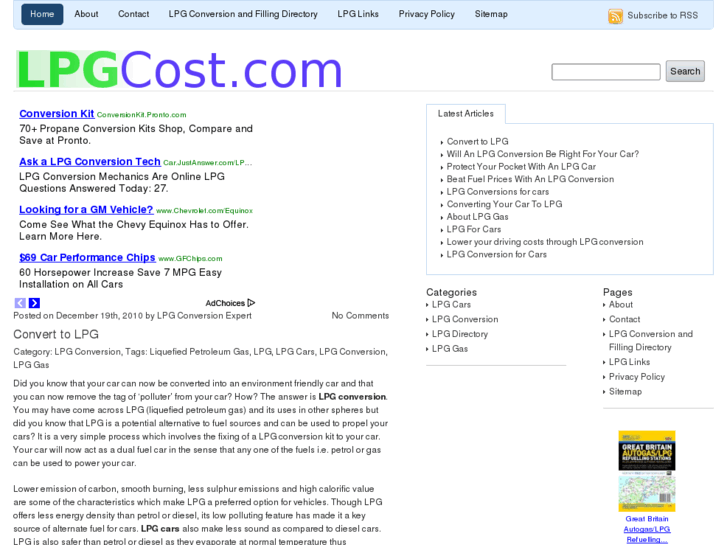 www.lpgcost.com