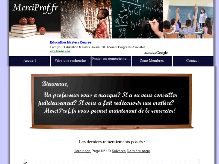 www.merciprof.fr