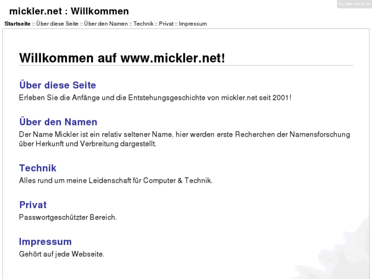 www.mickler.net