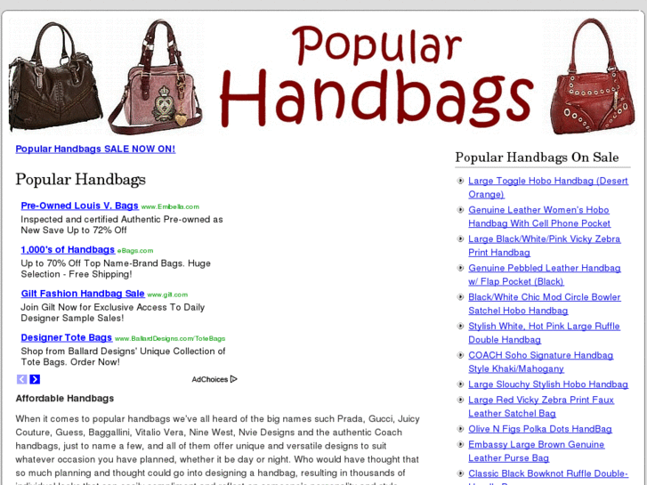 www.popularhandbags.net