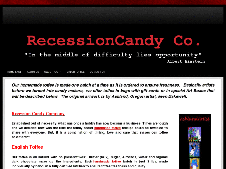 www.recessioncandy.com