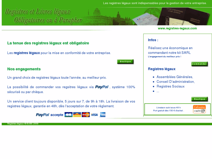 www.registres-legaux.com