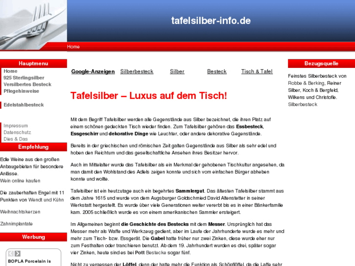 www.tafelsilber-info.de