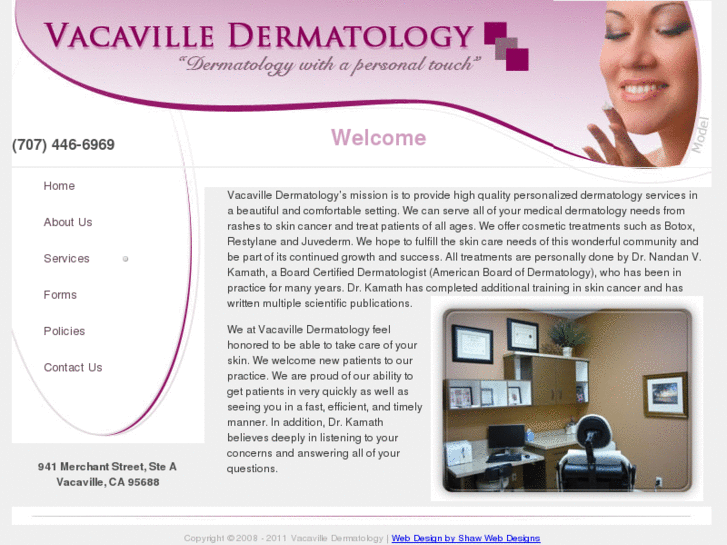 www.vacavilledermatology.com