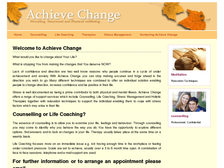 www.achievechange.co.uk