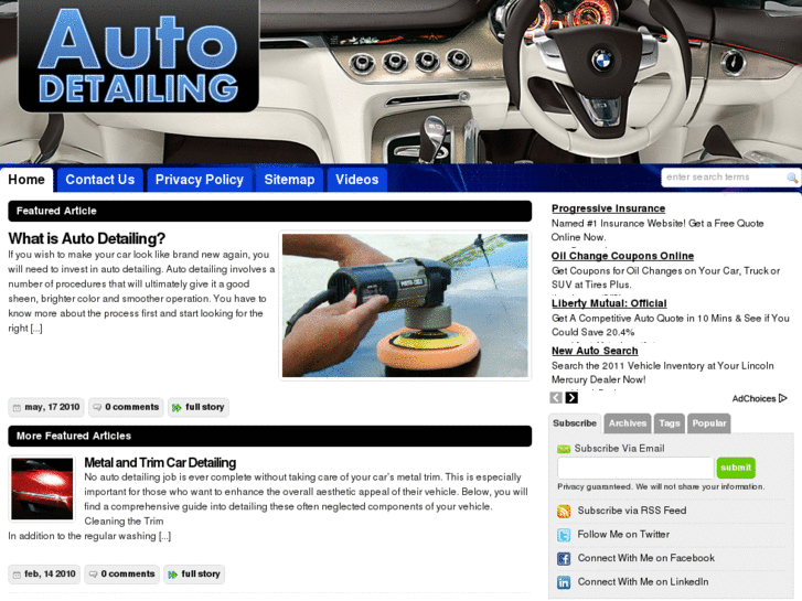 www.adviceonautodetailing.com