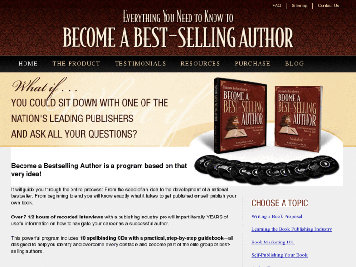 www.bestsellingauthor.com