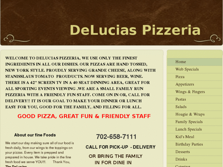 www.deluciaspizzeria.com