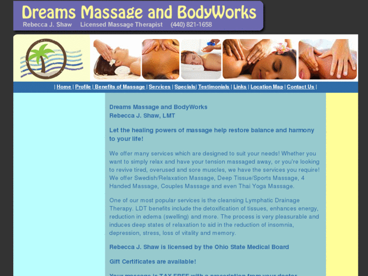 www.dreamsmassageandbodyworks.net