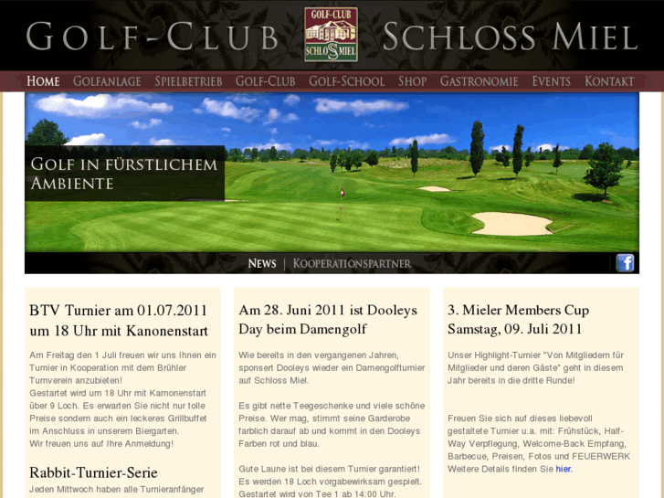 www.golf-schloss-miel.de