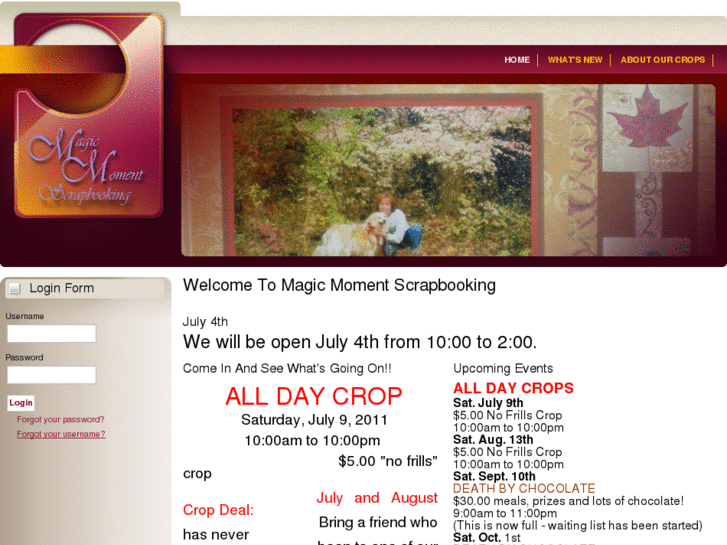 www.magicmomentscrapbook.com
