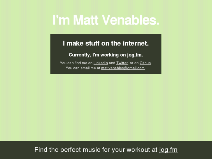 www.mattvenables.com