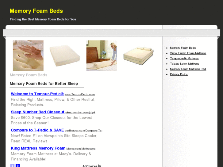 www.memoryfoambedsdepot.com