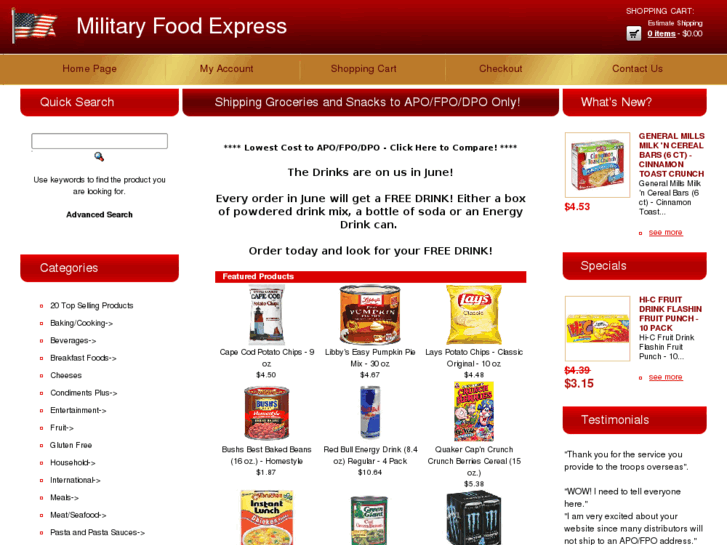 www.militaryfoodex.com