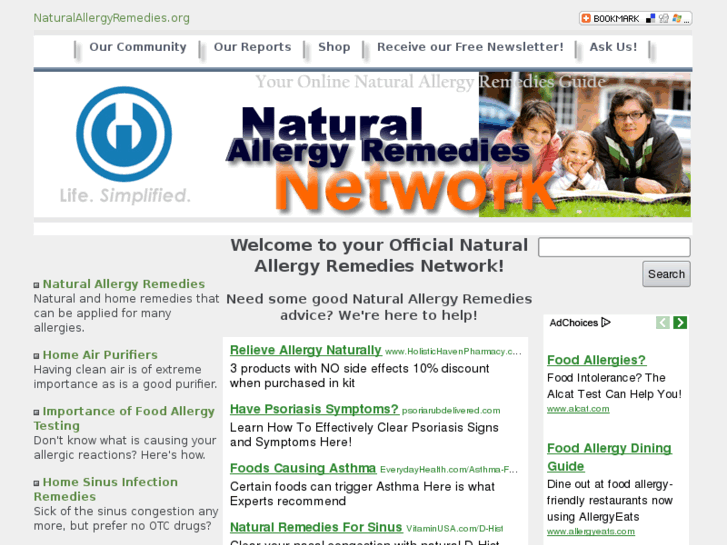 www.naturalallergyremedies.org