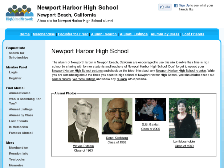 www.newportharborhighschoolalumni.com