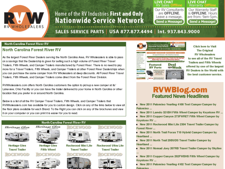 www.northcarolinaforestriverrvdealer.com