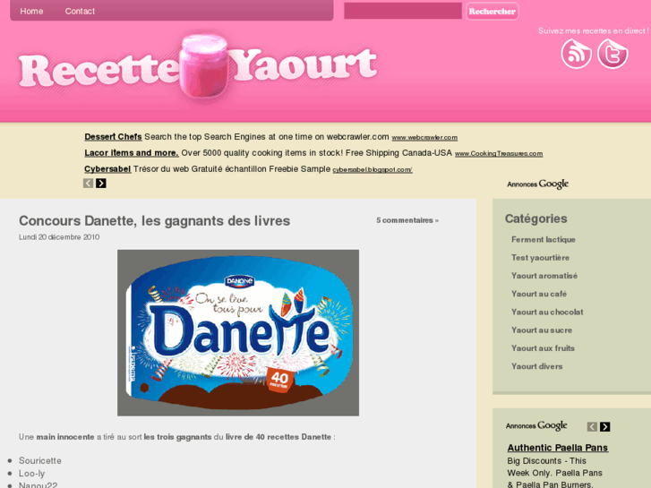 www.recette-yaourt.fr