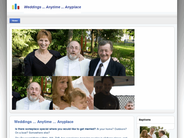 www.weddingsanytimeanyplace.com