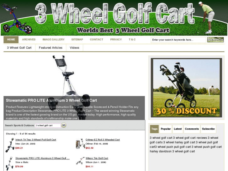 www.3wheelgolfcart.com